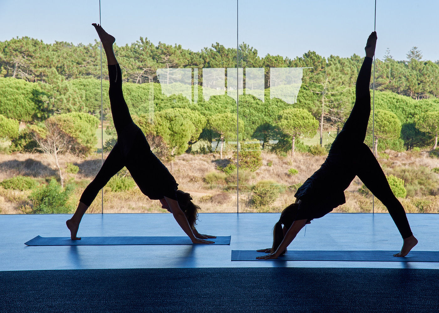 Yoga Class in The Oitavos, upscale hotel in Cascais